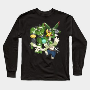 Digital monsters Long Sleeve T-Shirt